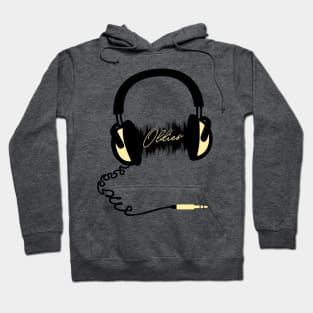 Headphones Audio Wave - Oldies Hoodie